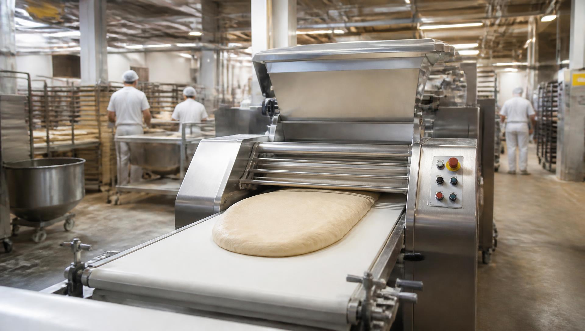 Industrial bakery production line